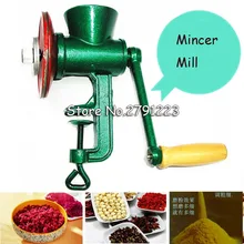 Freies Verschiffen Neue Chili Soja Getreide Reis Mühle Weizen Mais Mehl Hand Kurbel Hafer Mehl Mühle schleifen miller Pulverisierer