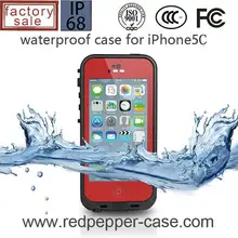 30 шт./лот, Red Pepper чехол для iPhone 5C, водонепроницаемый фонарь для погружения в воду, чехлов для мобильных телефонов, Dot серии с розничной упаковкой