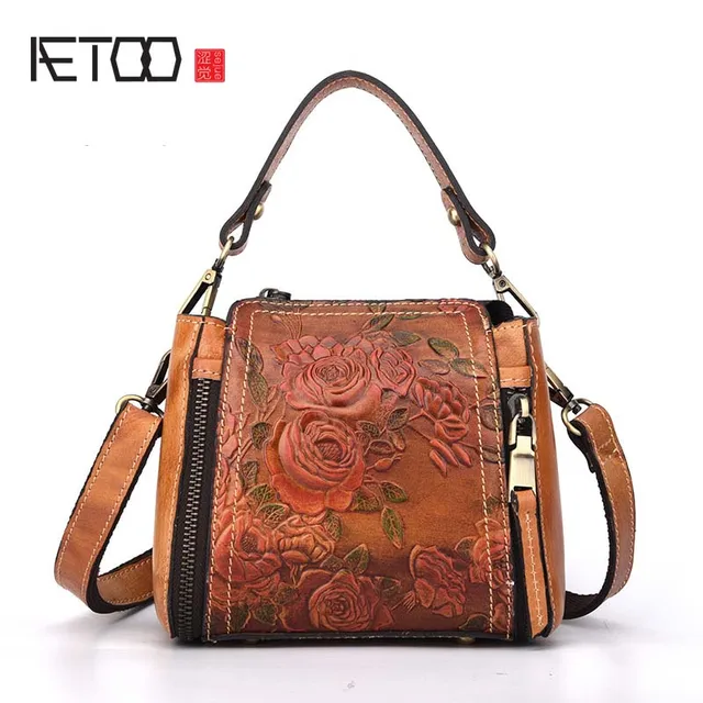 Aliexpress Aetoo New Fashion Handbags Wild Hand Embossed Aetoo New Fashion Handbags Wild Hand Embossed Leather Handbag Women Mini Small Bag Shoulder