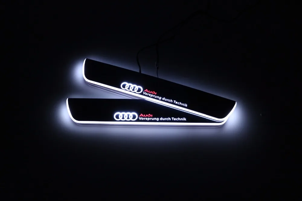 Qirun acrylic led moving door scuff light pathway lamp door