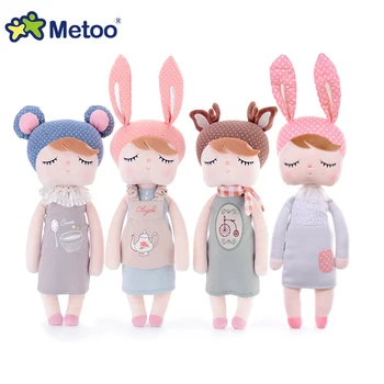 

Kawaii Baby Angela Metoo Toys Cute Soft Plush Stuffed Rattles Toys Appease Doll for Children&#39s Gifts Christmas Brinquedos Beb