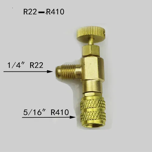 R410a r22 кондиционер плюс жидкий предохранительный клапан домашний Кондиционер Инструменты Запчасти кондиционер ремонт и фторид - Цвет: general R22-R410