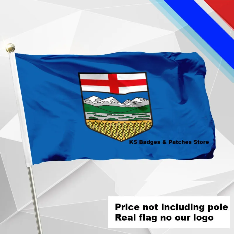 Alberta Flag Flying Flag 4 144x96(3x5FT) 1 288x192 2 240x160 3
