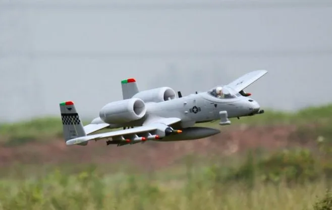 Freewing EPO A10 A-10 64 мм EDF реактивный RC самолет