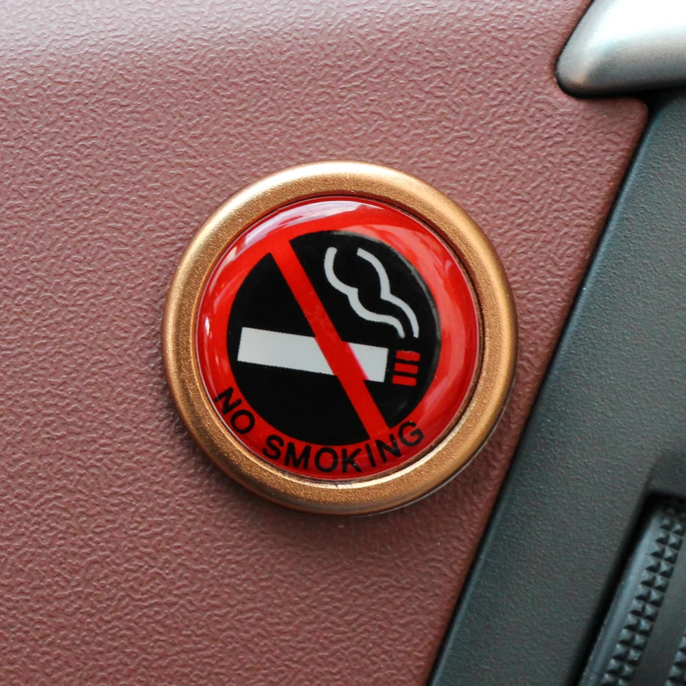 

Hot selling car styling No smoking logo For Lada 1300 Niva Samara Signet Granta Priora Kalina Safarl