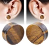 Alisouy 2pcs Stone Ear Plugs and Tunnels Ear Piercings Earring Gauges Piercing Ear Stretcher Plugs Oreille Body Piercing Jewelry ► Photo 3/6