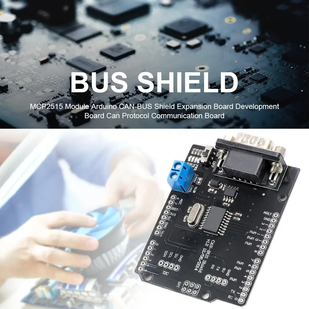 1pcs MCP2515 Module CAN-BUS Shield Expansion Board Development Board Can Protocol Communication Board
