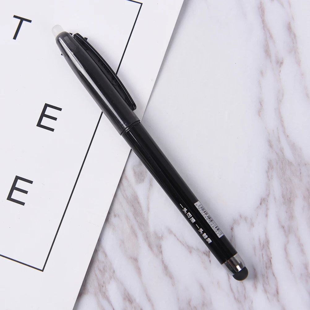 plastic Touchable Erasable Pens Ballpoint Ink Pen for Phone Tablet