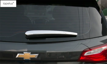 

Lapetus Accessories Fit For Chevrolet Equinox 2017 - 2020 ABS Rear Window Wiper Windscreen Molding Cover Kit Trim A Set