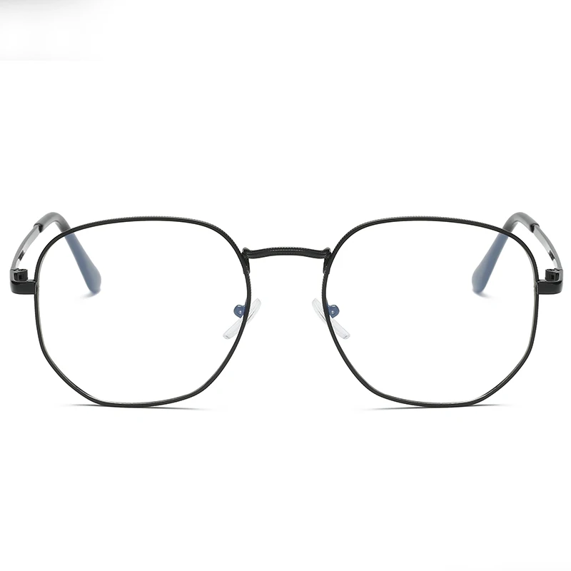

Retro Designer Metal Zero Diopter Eyewear Upscale Round Glasses Eyeglasses Frame Optical Plain Myopia Frame Mirror Unisex