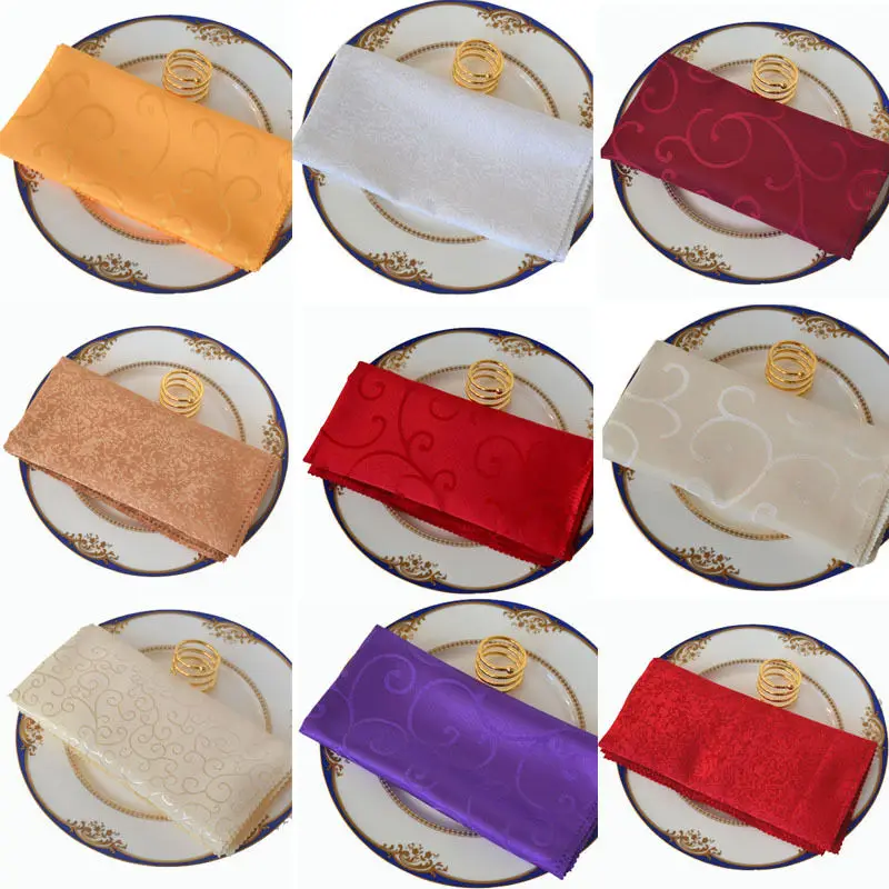 Home Textile Table Napkin Cloth Linen Napkins Wedding Restaurant