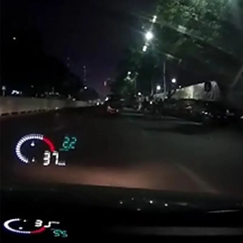 X6 3 5 &quotАвто Hud Дисплей Автомобильный спидометр OBD2 превышение скорости напряжение