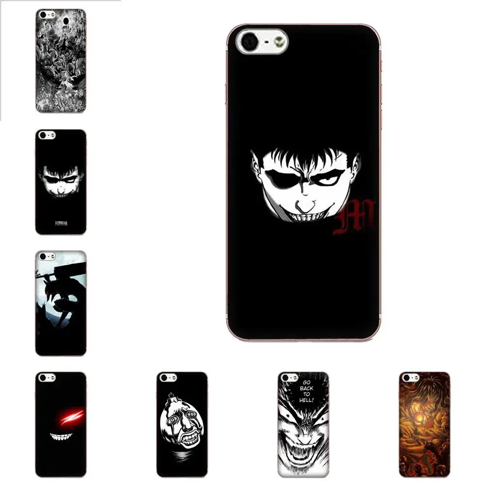 

Berserk Anime Soft Case Coque Cover For Xiaomi Redmi Note 2 3 3S 4 4A 4X 5 5A 6 6A Pro Plus