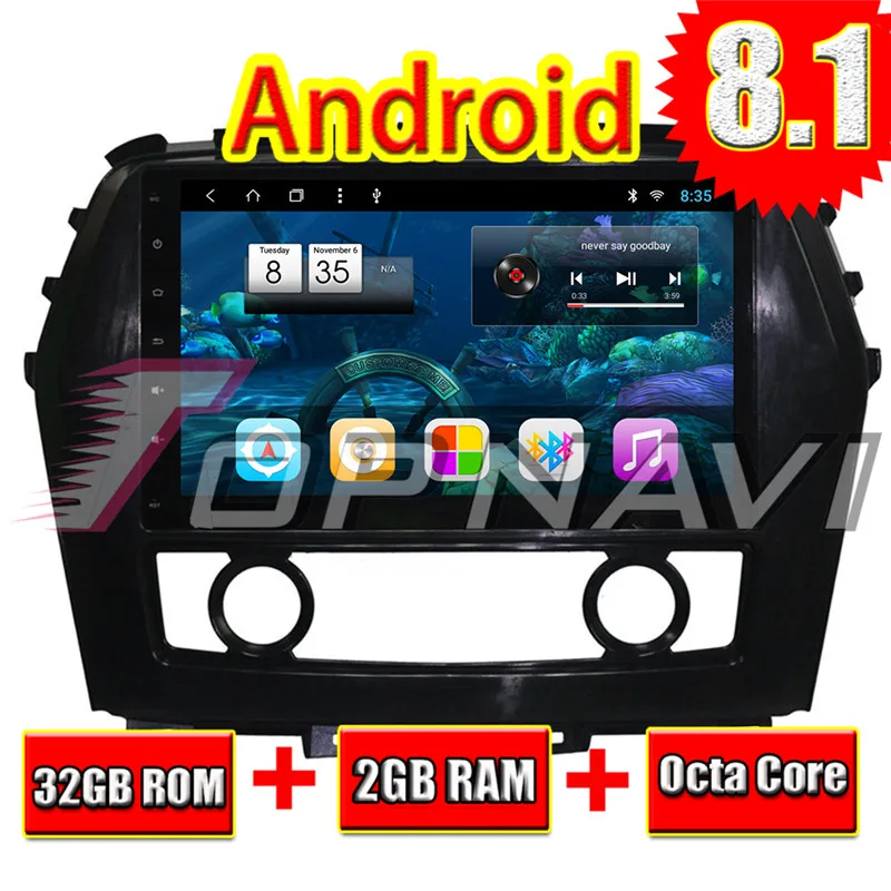2 din   For Nissan Maxima 2016