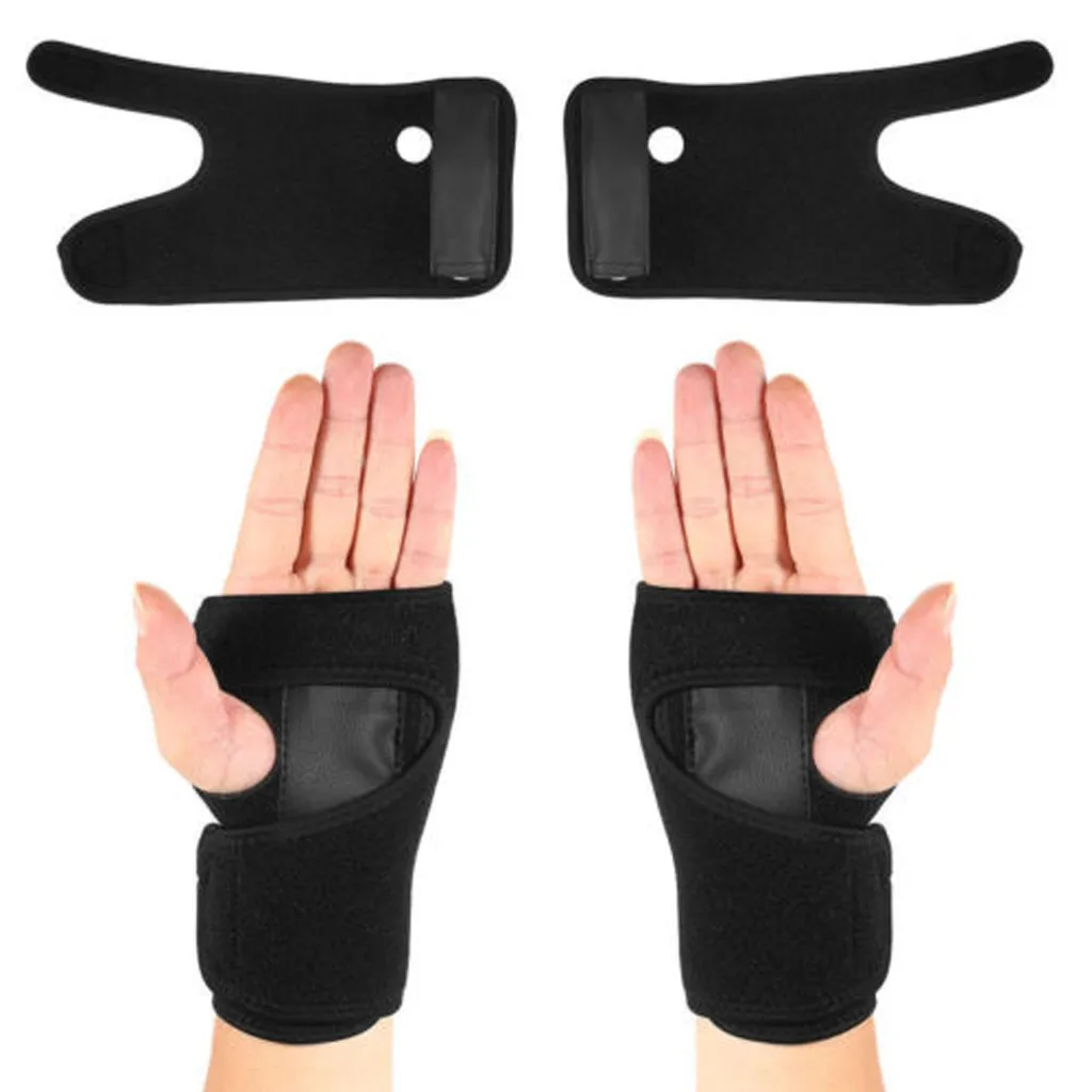 Бандажный ремень ортопедический фиксатор для рук Поддержка запястья палец шина растяжения артрит карпальный туннельный синдром бандаж поддержка#5 - Цвет: C