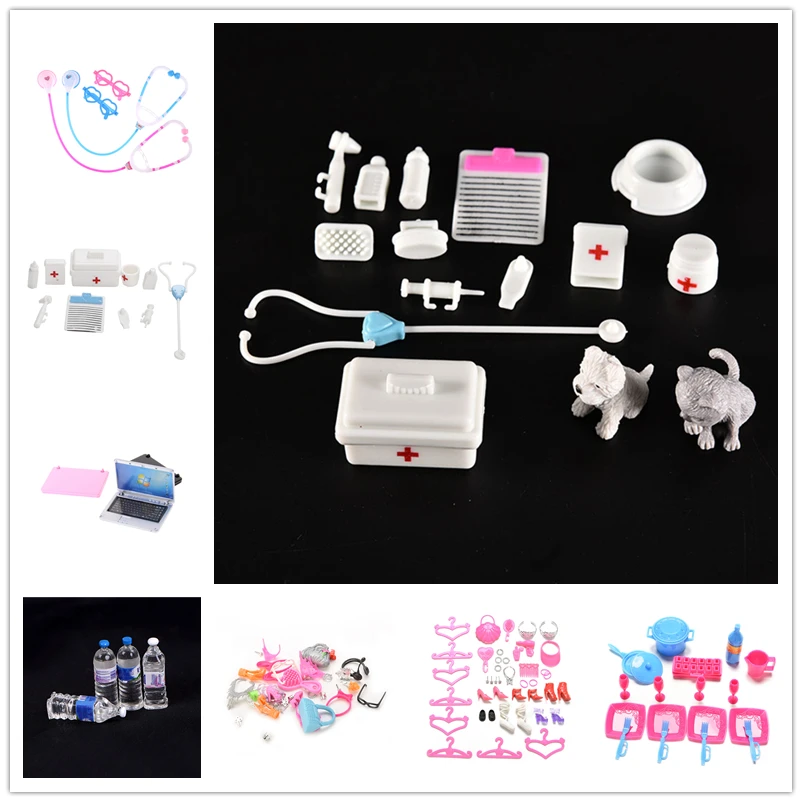 

DIY Pretend Play Birthday Kitchen Food Doctor Play Medical Kit Baby Educational Pretend Stethoscope Toys Toy boys Girls'Gift