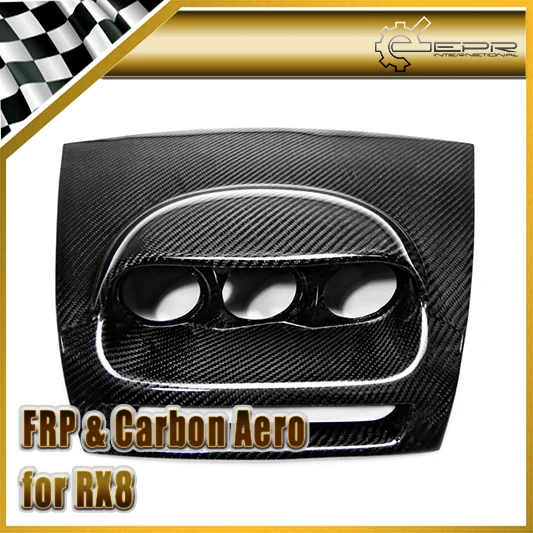 Car Accessories For Mazda RX8 Carbon Fiber Dash Mount Triple Gauge Pod