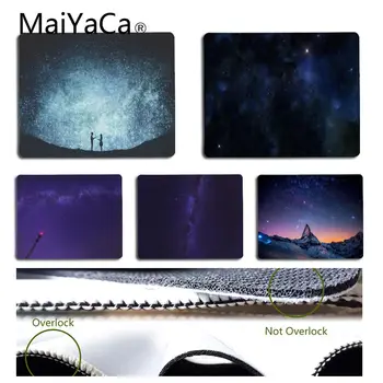 

MaiYaCa New Printed Sky Stars Gamer Speed Mice Retail Small Rubber Mousepad Unique Desktop Pad Game Mousepad