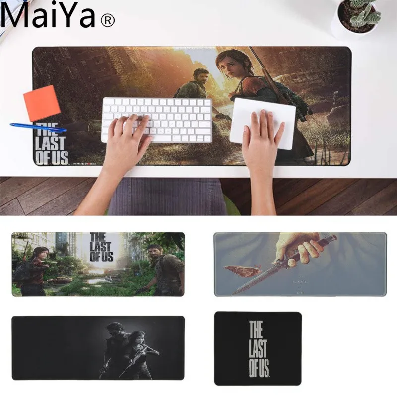 MaiYa высокое качество последний из нас индивидуальные коврики для мыши