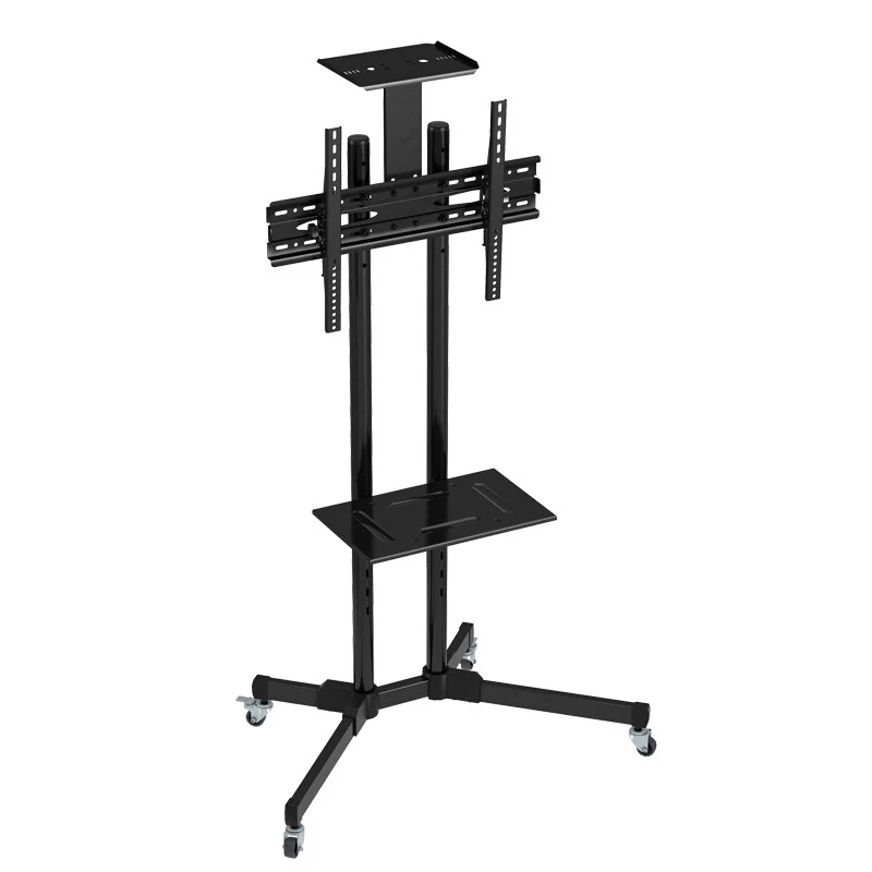 Mobile TV Cart with Universal TV Mount for 32-60