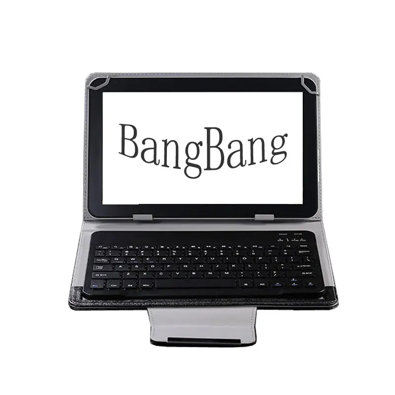  2 Gifts 10.1 inch UNIVERSAL Wireless Bluetooth Keyboard Case For Xiaomi Mi Pad 4 Plus Keyboard Lang