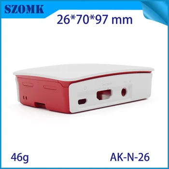 

4psc a lot new products hot selling power suplly electric shocker enclosures junction box project box for raspberry pi 2