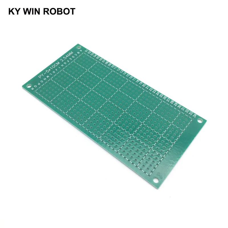 1 шт. 5x10 см 50x100 мм Односторонний Прототип PCB универсальная печатная плата для Arduino