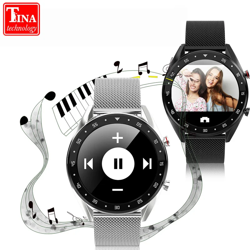 

L7 Smart Watch Bluetooth Call Sport Fitness Tracker ECG+PPG HRV Heart Rate Blood Pressure Monitor IP68 Waterproof Smart Bracelet