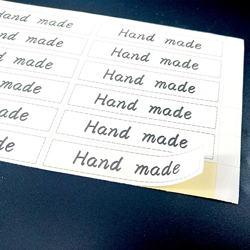 1800 шт./лот "Hand Made" бумажные уплотнительные наклейки декоративные Сделай Сам посылка уплотнительная посылка декоративные этикетки для выпечки оптом