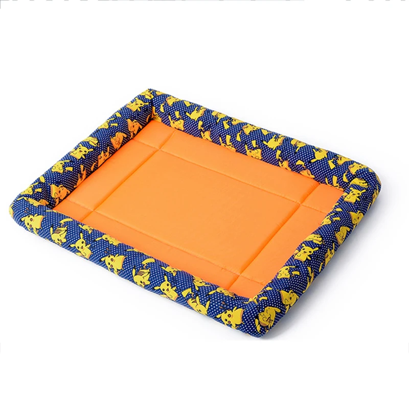 

Venxuis Durable Summer Cooling Pet Dog Bed Flower Print Dog Sleeping Mat Breathable Cat Dog Sofa Waterproof Pet Mat