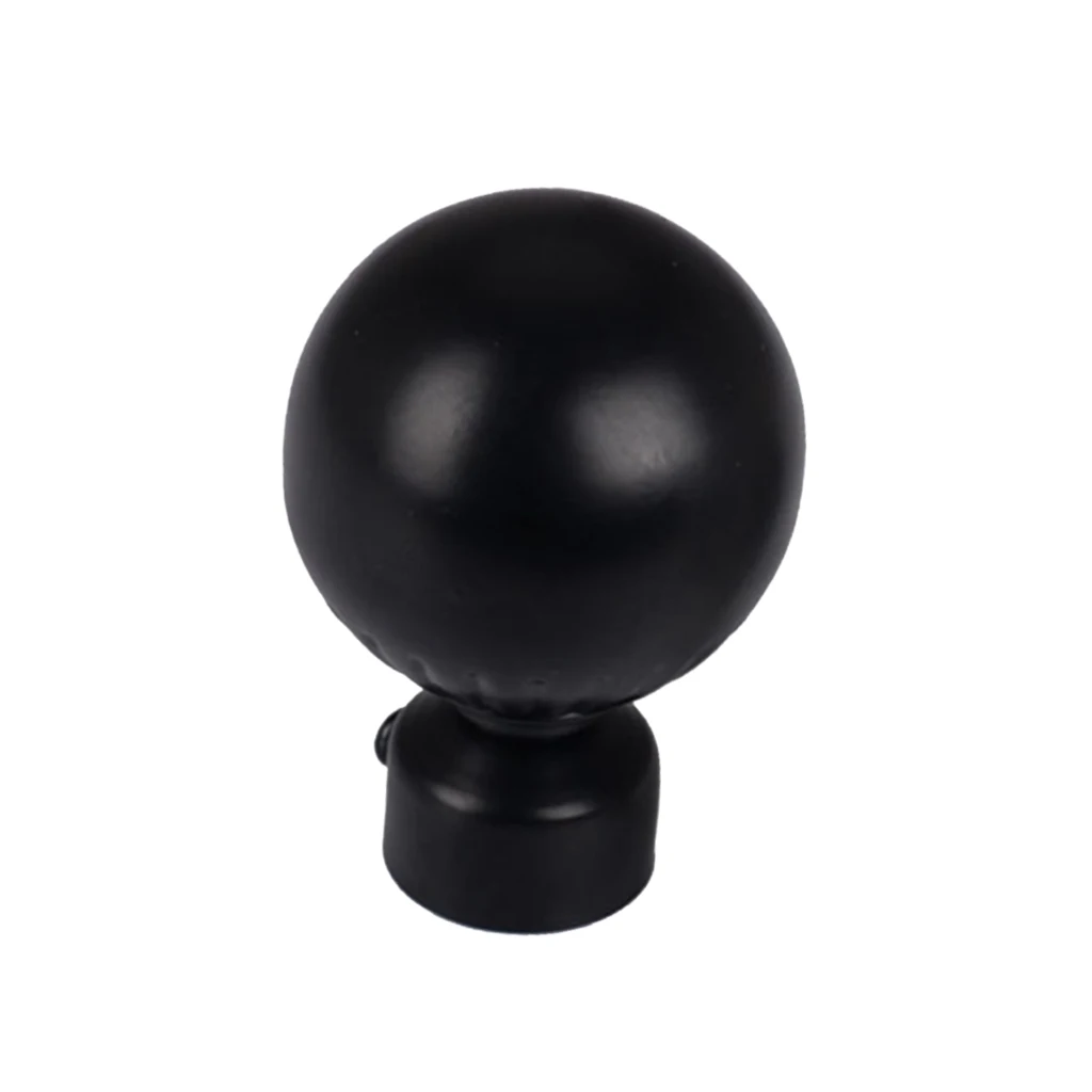 1 Piece Retro Window Drapes Curtain Pole Rod Finials Ends Heads 28mm, 14 Styles Available