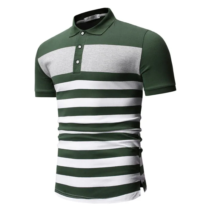 Homme летние рубашки поло модные с коротким рукавом мужские рубашки поло мужские Camisa Masculina мужские полосатые поло мужские рубашки поло MTS38