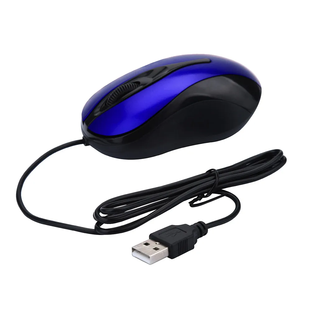 Компьютер Мышь для портативных ПК компьютер Тетрадь Проводной USB 2 0 оптическая