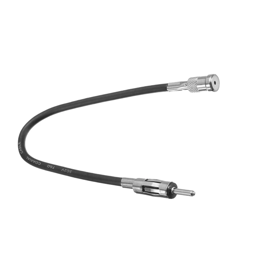 Car Radio Stereo ISO To Din Aerial Antenna Adaptor Cable Extension Plug
