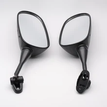 Nueva motocicleta de visión trasera espejos laterales para honda cbr600 f4 f4i cbr919 cbr900 motor negro hyosung gt125r/gt250r/gt650r/gt650s