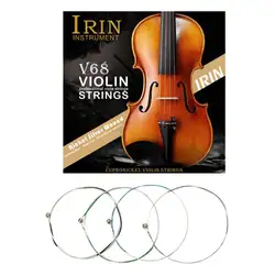 ИРИН V68 профессиональная скрипка струны (E-A-D-G) Никель серебро, на рану для 4/4 3/4 1/2 1/4 скрипка