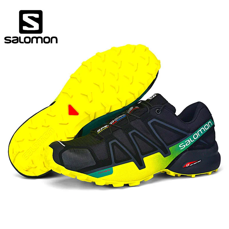 Salomon speed Cross 4 CS Zapatos de hombre беговые кроссовки дышащие кроссовки спортивная обувь speed CROS обувь Размер 40-46 хит продаж