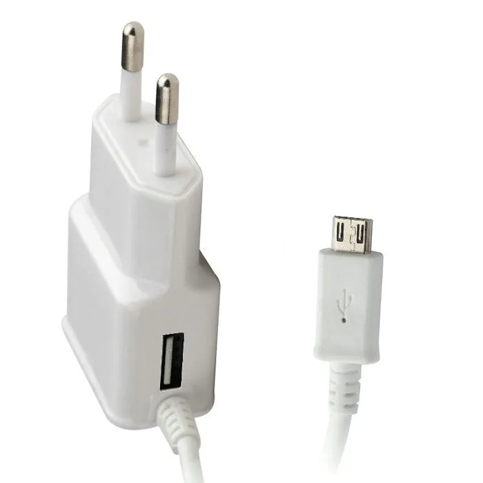 EU Plug Micro USB Mobile Phone Charger 2A Travel Portable Charger For