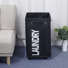 SHUSHI большая емкость складной ролик для белья корзина игрушка грязная одежда домашняя корзина для хранения водонепроницаемая домашняя корзина для белья