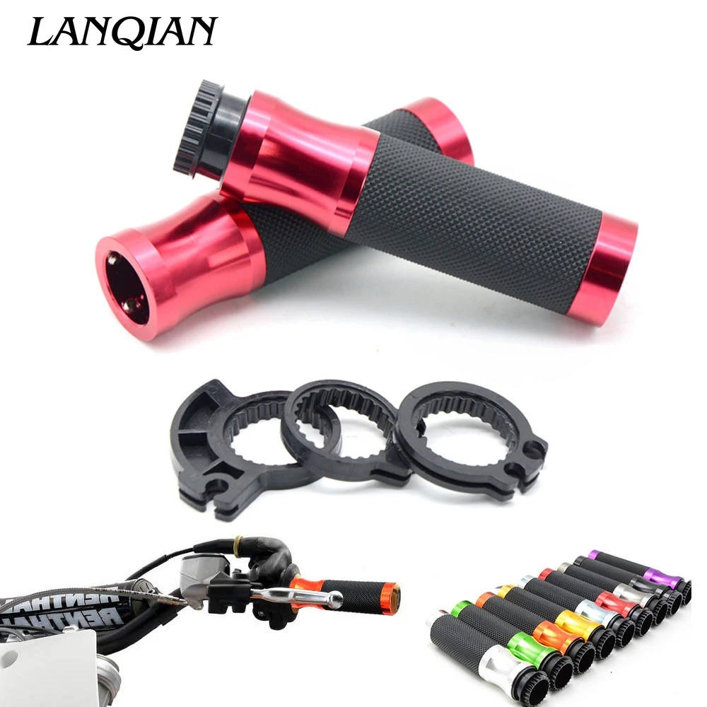

Universal Motorcycle 22mm 7/8" Carbon Fiber Handle Bar Hand Grips Bar Ends For SUZUKI SV 650 sv650 sv650s aprilia pegaso TL1000S