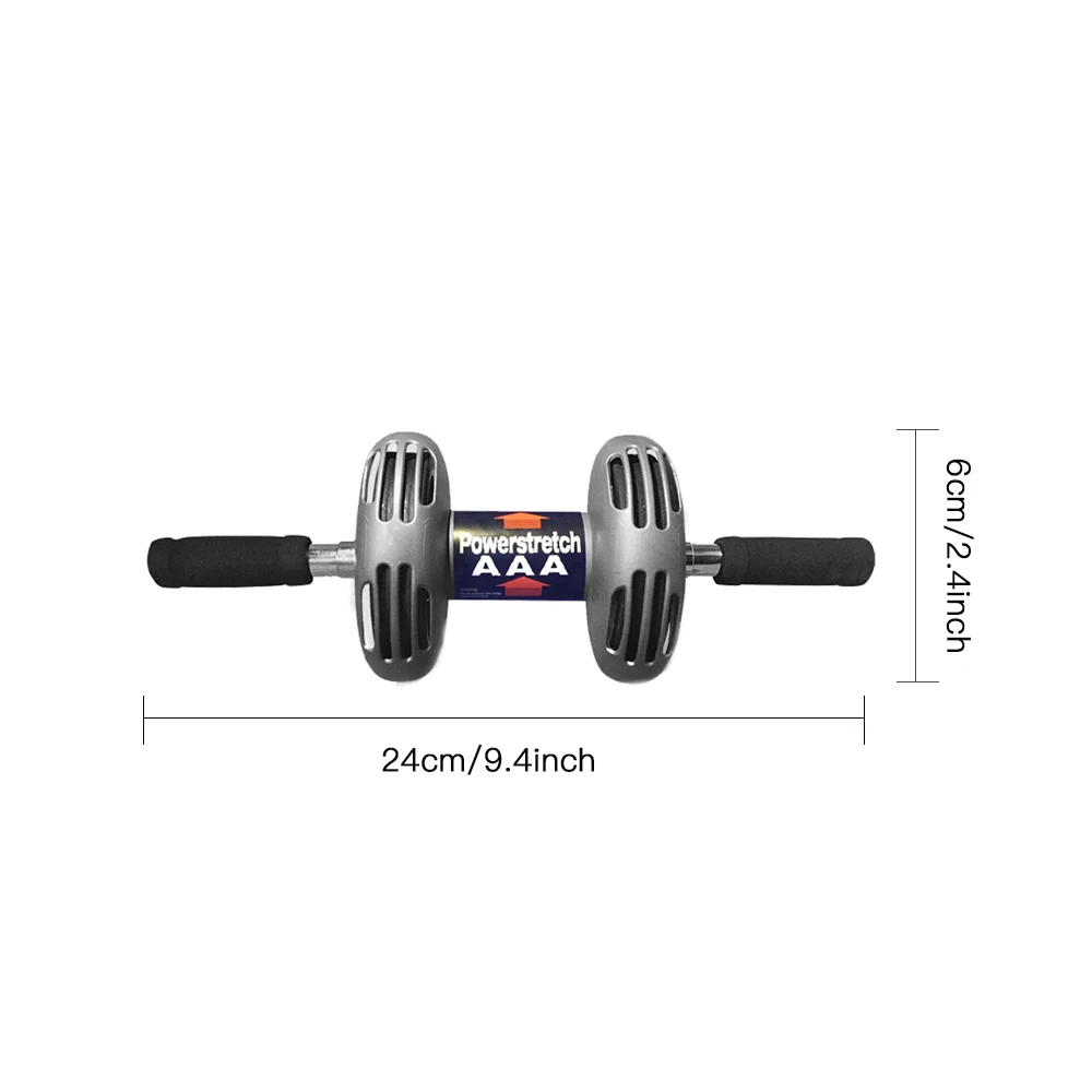  DMAR Sport Abdominal Wheel Muscle Trainer Gym Ab Roller With Mat Press For Exercise Fitness Machine