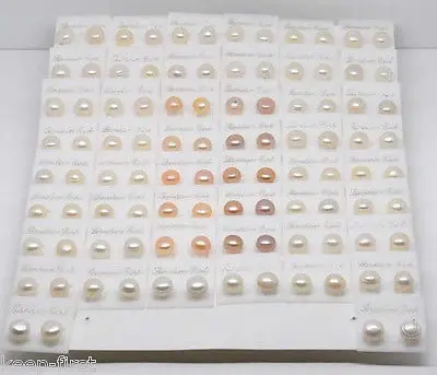 

HOT SELL - > wholesale 50Set 5-6MM Akoya Cultured Pearl Earring AAA -Top quality free shipping