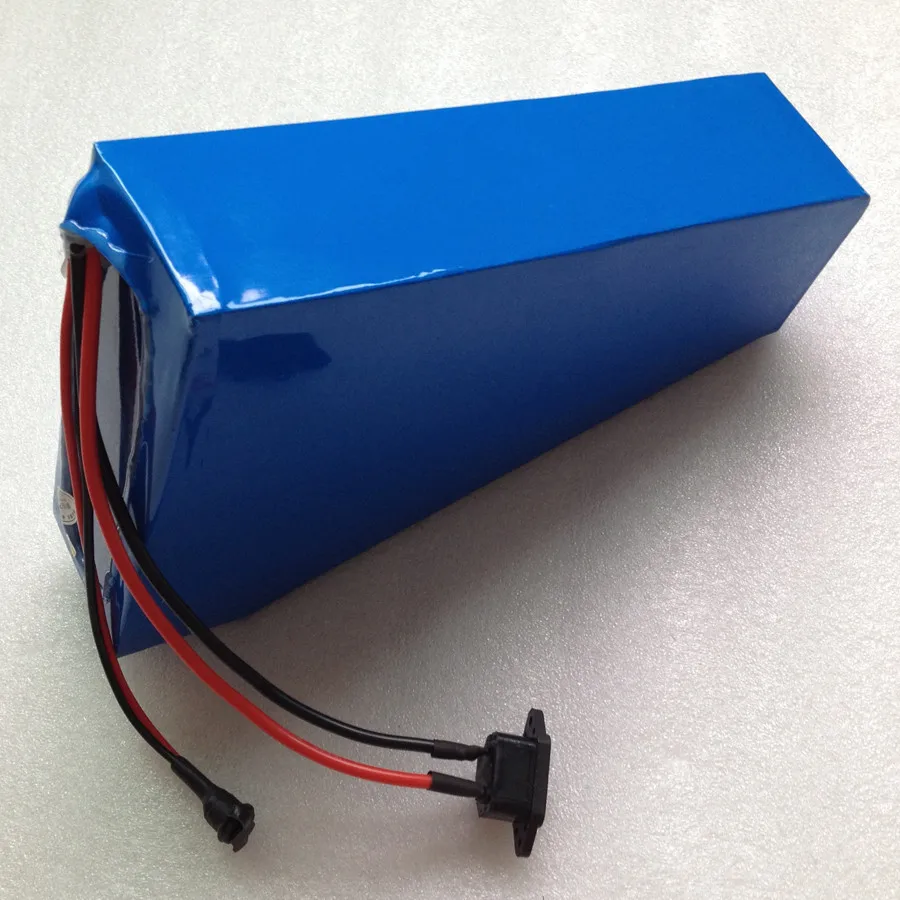 Perfect 1000W triangle battery 36v 24ah Electric Bike battery with PVC case 30A BMS,42V 2A charger Fast shipping 2