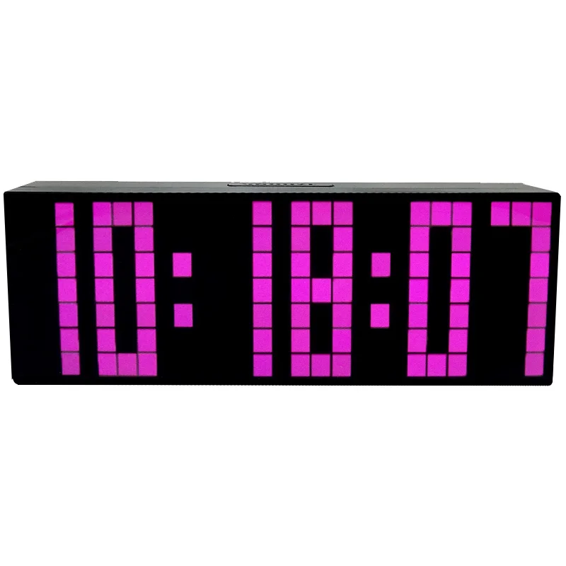 CH KOSDA цифровой светодиодный часы настенный стол светодиодный Будильник настольные спальня дети забавные прикроватные часы инновационный таймер обратного отсчета Дата