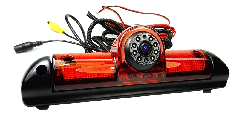 CCD автомобильный тормозной светильник, камера заднего вида для FIAT DUCATO 3 gen X250 peugeot BOXER Citroen JUMPER IR светильник, камера заднего вида и монитор