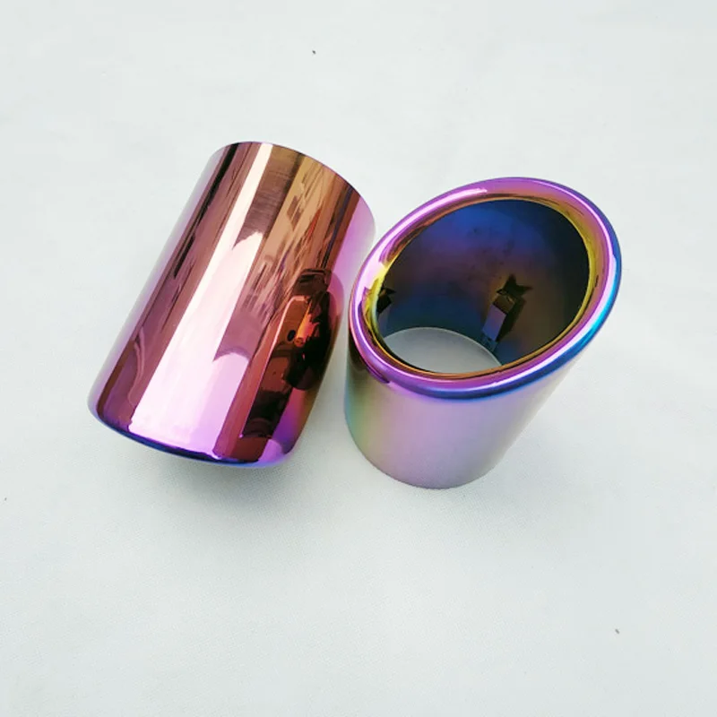 

for Cadillac Ats L 2013 2015 Ct6 Muffler Decoration Stainless Steel Exhaust Tip Muffler Pipe Car Styling Accessories 2 Pcs