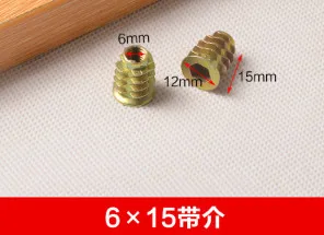 

Internal and external nuts trapezoid nut parts 012