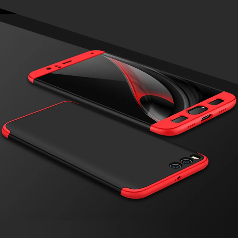 

360 Degree Full Protection Case For XiaoMi Mi 6 5 5S Max 2,Anti-knock Hard PC Slim Armor Coque Phone Cover For Xiaomi Redmi 4X