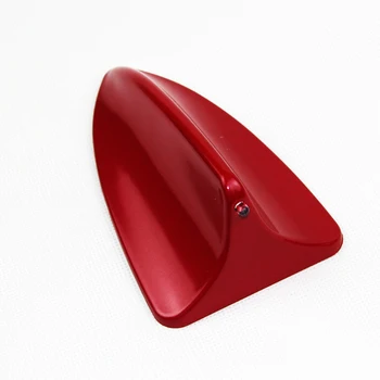 

1x Universal Red Car Shark Fin Style Dummy Antenna Decoration Aerials Body kit