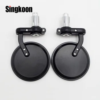 

7/8'' Motorcycle Mirror Scooter Motorbike Rearview bar End Mirrors FOR vespa piaggio nmax Honda cb500x Royal Enfield cafe racer
